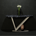 El placer de elegir el color y los materiales de tu mueble de lujo para el recibidor de tu casa