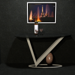 ponte en contacto. El placer de elegir el color y los materiales de tu mueble de lujo para el recibidor de tu casa