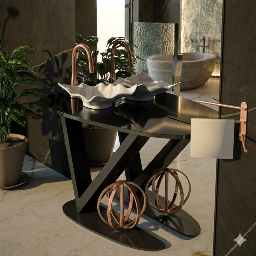 ORIUX "Serie V" Baño en swite de hotel 5 estrellas .